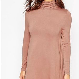 ASOS turtleneck swing dress